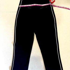 Spanx 20286R Classic Navy w/White Piping - The Perfect Skinny Ankle Pant, SM